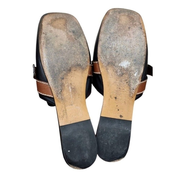 Loewe Black Gate Belted Leather Mule Size EU 39/US 9 - Picture 13 of 13